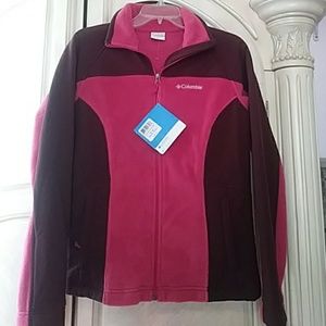 NEW Columbia Sugar Creek Pink Fleece (women's)